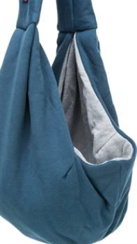 Bauchtasche Träger Sling Blau und Grau Trixie